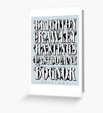 Sussex Greeting Card