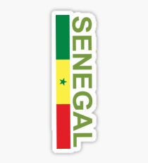 Senegal National Soccer Fan Group Original Sticker