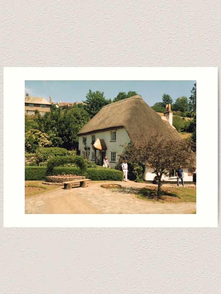 English Country Cottage Art Print By Brunoboy Redbubble