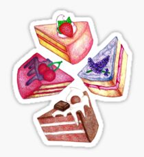 Let Them Eat Cake Sticker
