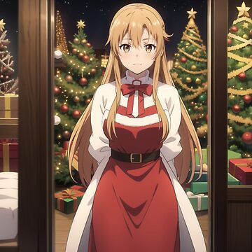 Christmas Waifus- Asuna | Poster