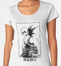 Katsuki Bakugo Premium Scoop T-Shirt