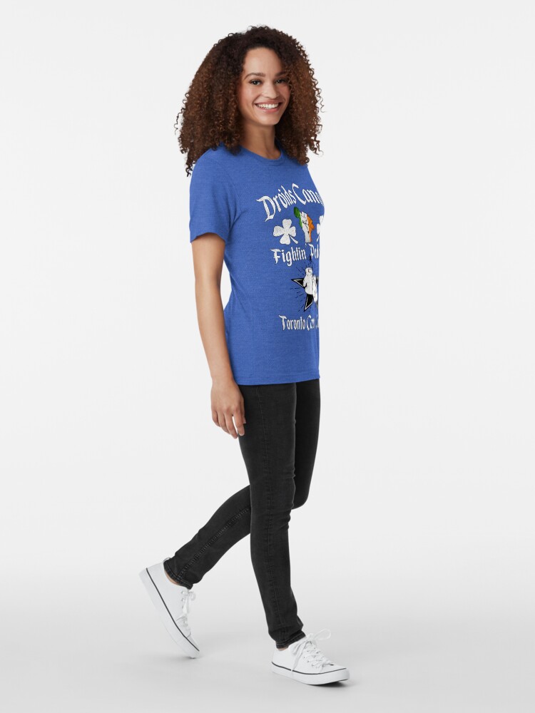Alternate view of Droids Podcast Fight' Podcast MTCC Tri-blend T-Shirt