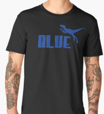 Blue Men's Premium T-Shirt