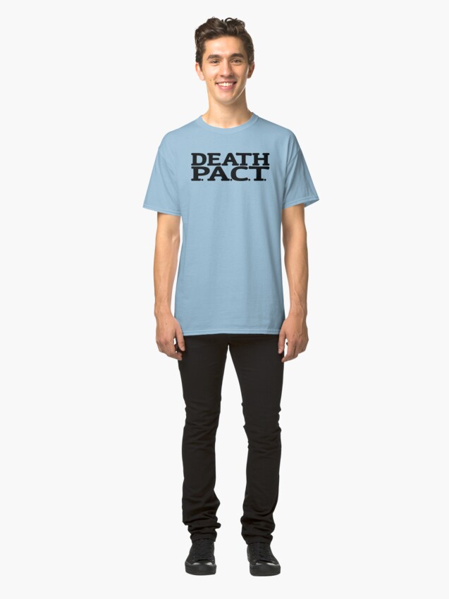 Alternate view of Death P.A.C.T. (general logo) Classic T-Shirt