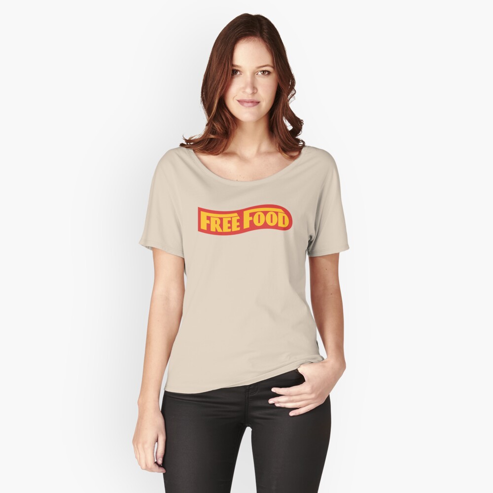 Free Food (general logo) Relaxed Fit T-Shirt