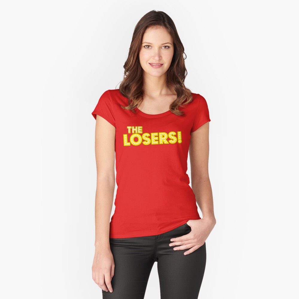 The Losers! (general logo) Fitted Scoop T-Shirt