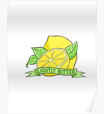 Slightly Bitter Poster