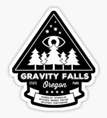 Visit Gravity Falls, Oregon! Sticker