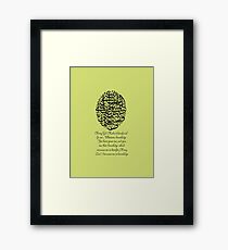 Pray for all mankind t Framed Print