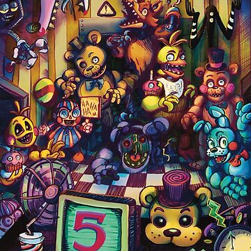 Five Nights at Freddy's 2 Movie Poster by FreddyTheFazbear on