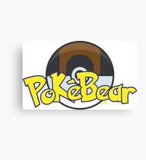 AUB PokéBear Canvas Print