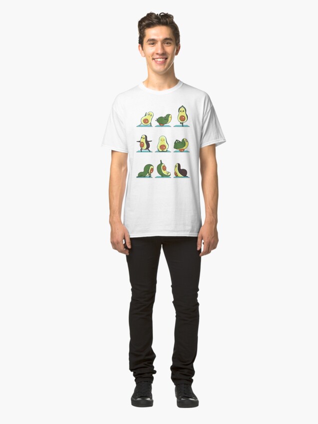 Alternate view of Avocado Yoga Classic T-Shirt