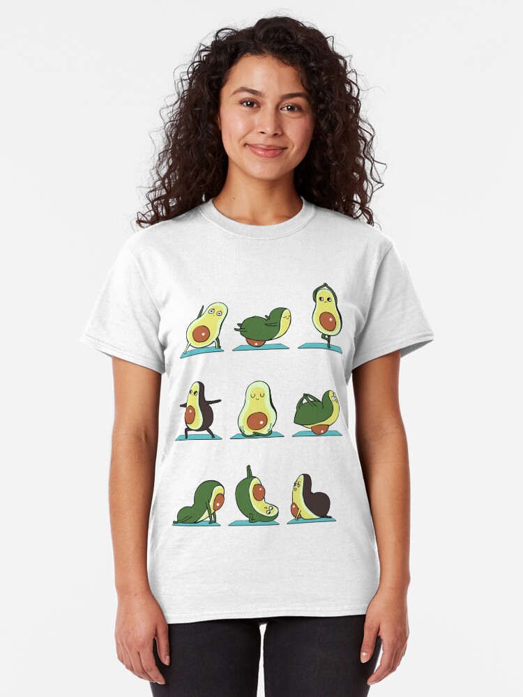 Alternate view of Avocado Yoga Classic T-Shirt