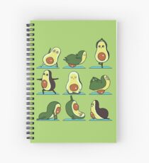 Avocado Yoga Spiral Notebook