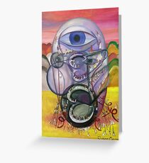 Time machine Greeting Card