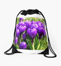 The promise of spring Drawstring Bag