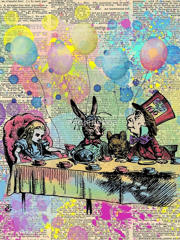 Tea Party Celebration - Alice In Wonderland by maryedenoa