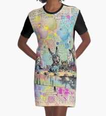 Teeparty-Feier - Alice im Wunderland T-Shirt Kleid