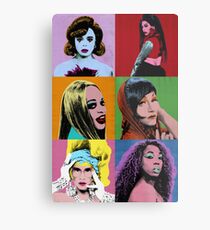 rupaul's drag race all stars 3 - warhol portraits Metal Print