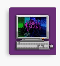 The secret of Monkey Island evolution Canvas Print