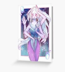 Giant Woman Greeting Card