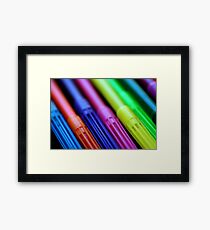 Colours Framed Print