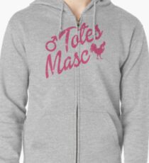 Totes Masc Zipped Hoodie