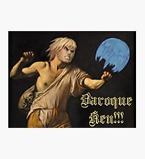 Baroque Ken Photographic Print