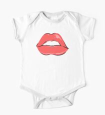 Cartoon Lips One Piece - Short Sleeve