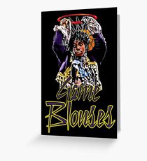Game Blouses Greeting Card