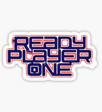 Bereit Spieler Eins - Logo Sticker