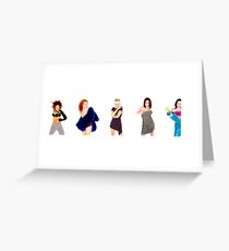 Spice Girls - SPICEWORLD Greeting Card
