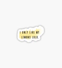 Lululemon Sticker
