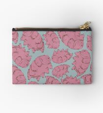 Bolso de mano Patrón azul / rosa Tardigrade