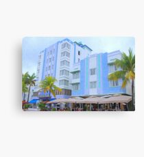 Blue Hotels Canvas Print