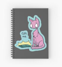 Cat Call Spiral Notebook