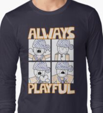 Immer verspielt Langarmshirt