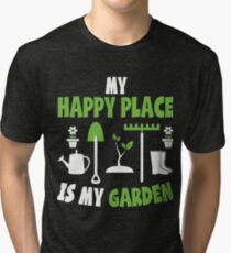 Funny Gardening Apparel Tri-blend T-Shirt