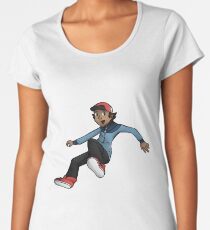 Pokemon Hilbert Women's Premium T-Shirt