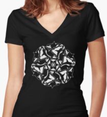 Killerwal ZOOFLAKE Shirt mit V-Ausschnitt
