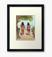 Girls of Summer Framed Print