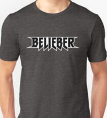 Belieber Dark Icon Light Outline Unisex T-Shirt