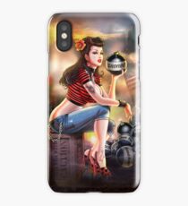 SheVibe Bomb Girl Cover Art iPhone Case