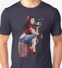 SheVibe Bomb Girl Cover Art Unisex T-Shirt