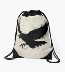 Raven Drawstring Bag