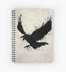 Raven Spiral Notebook