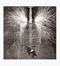 Nikola Tesla Photographic Print