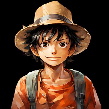 Reimagined Monkey D. Luffy from One Piece Postcard for Sale by