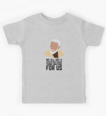 Something's Waiting in the Bushes of Love Kids Tee
